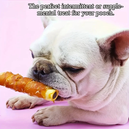 150g/5.29oz Chicken Wrapped Cowhide Chocolate Stick