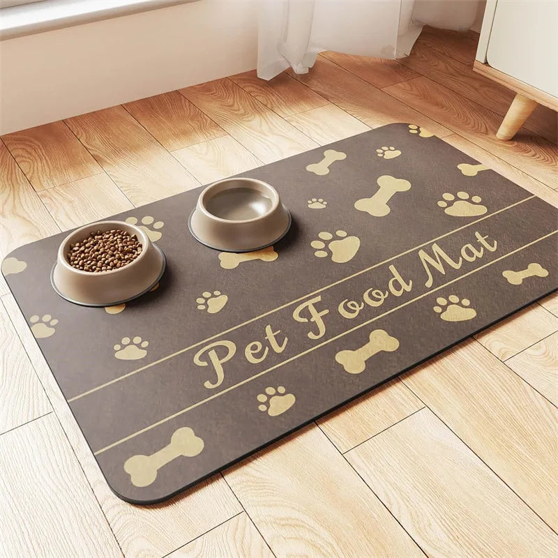 Pet Placemat Dog Food bowl Mat
