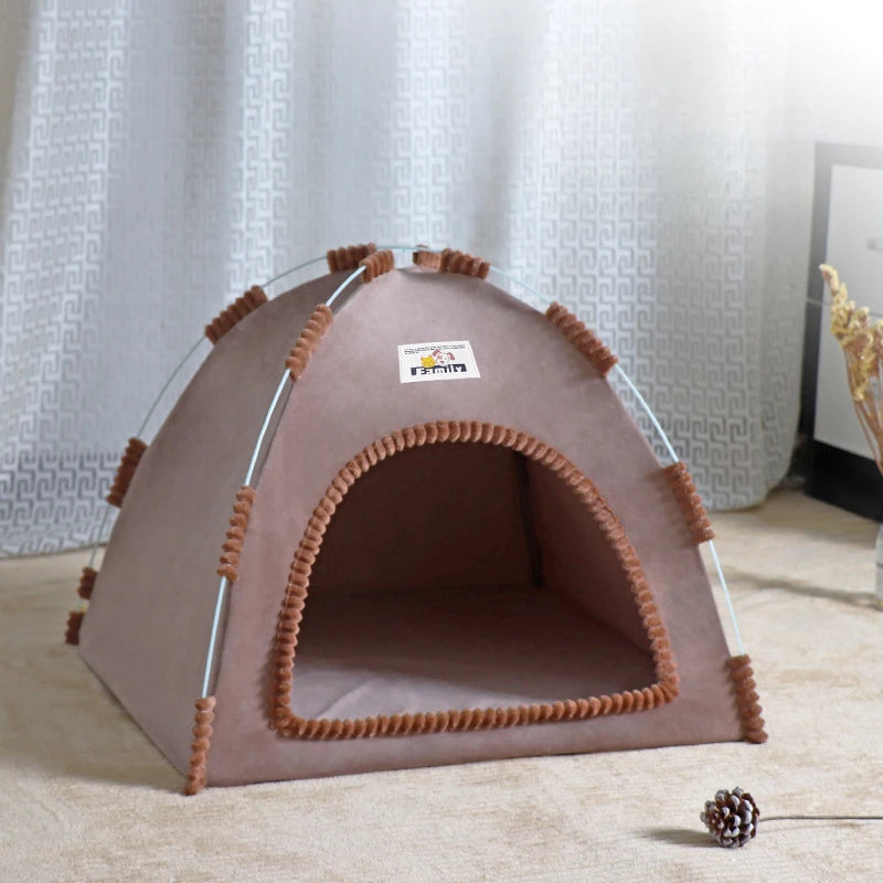 Foldable Cat House Pet Tent Four Seasons