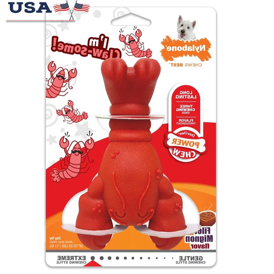 Power Chew Lobster Dog Toy