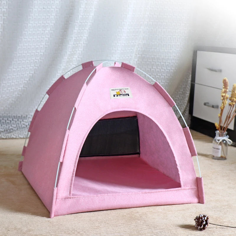 Foldable Cat House Pet Tent Four Seasons