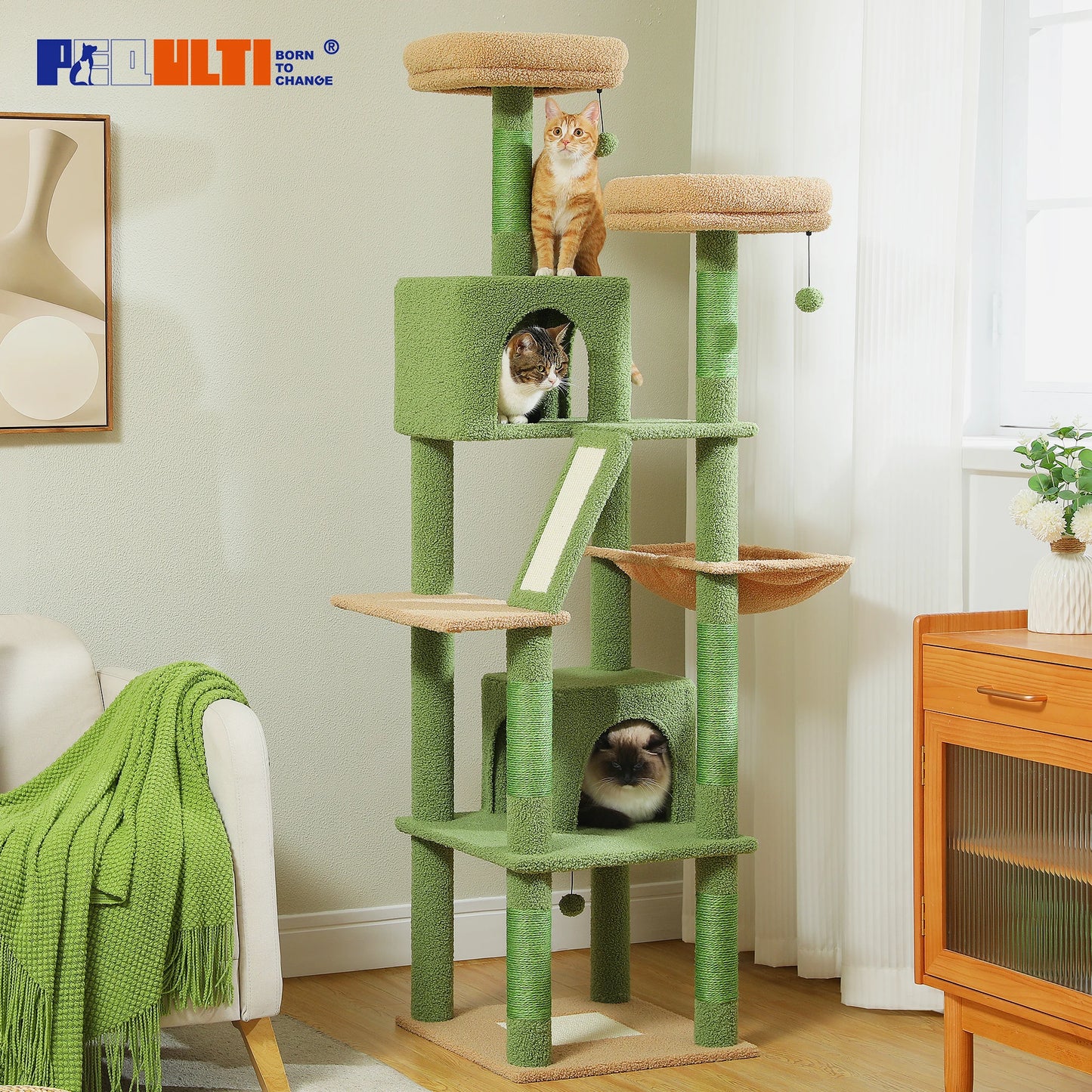 Tall Cat Tree Large Cat Tower