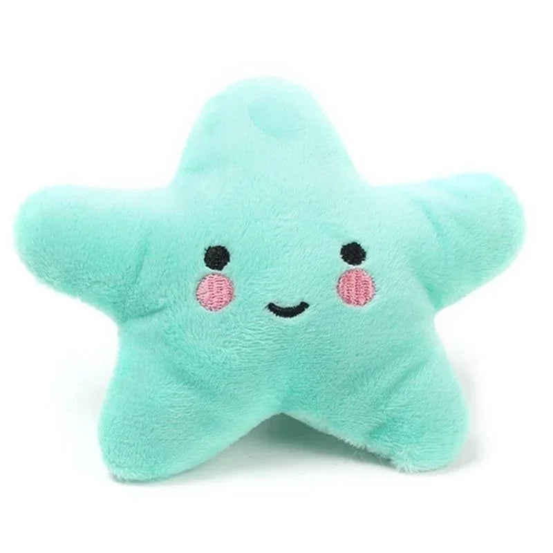 Pets Toys Plush Sounding Pentagram Toys