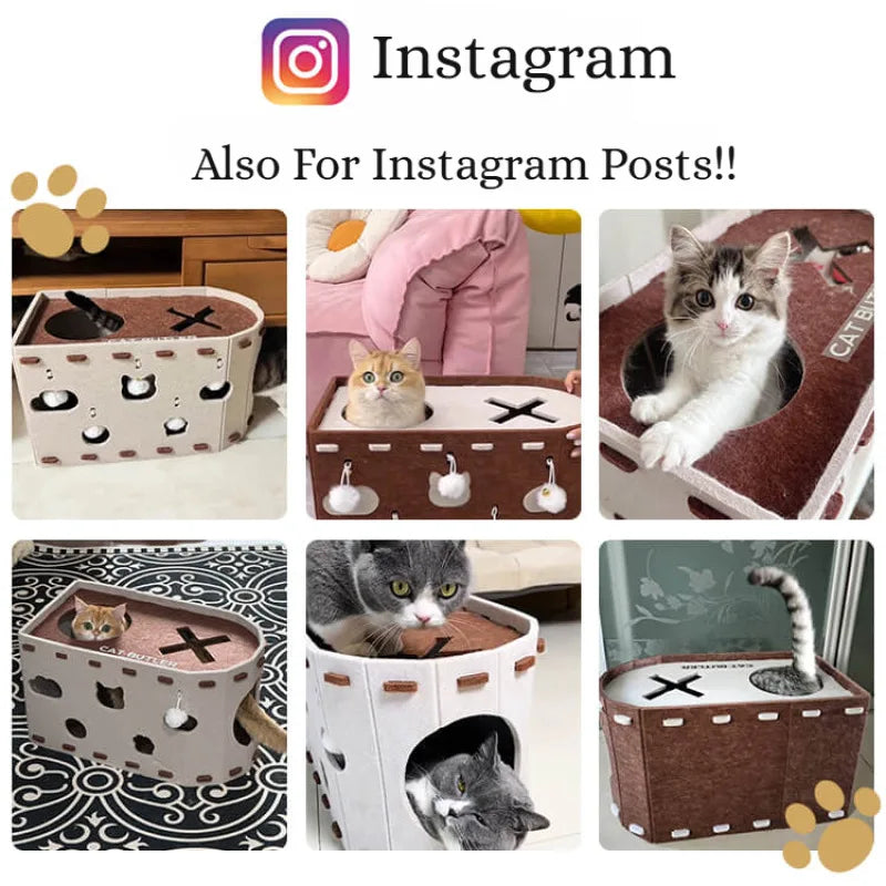 Cat Bed Double Layer Large Space