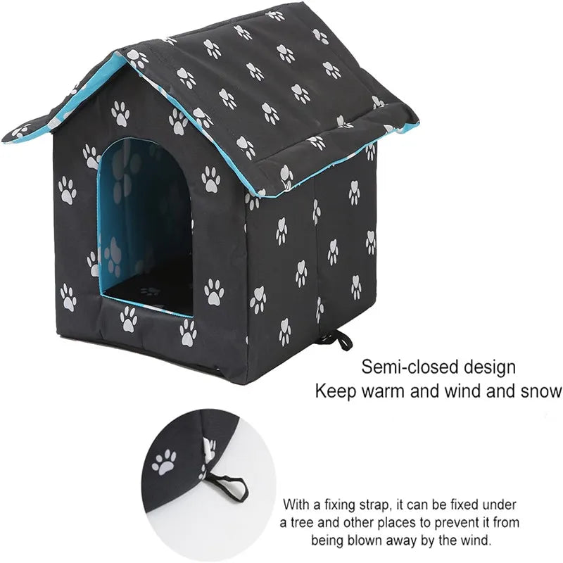 Waterproof Cat House for Outdoors Rainproof