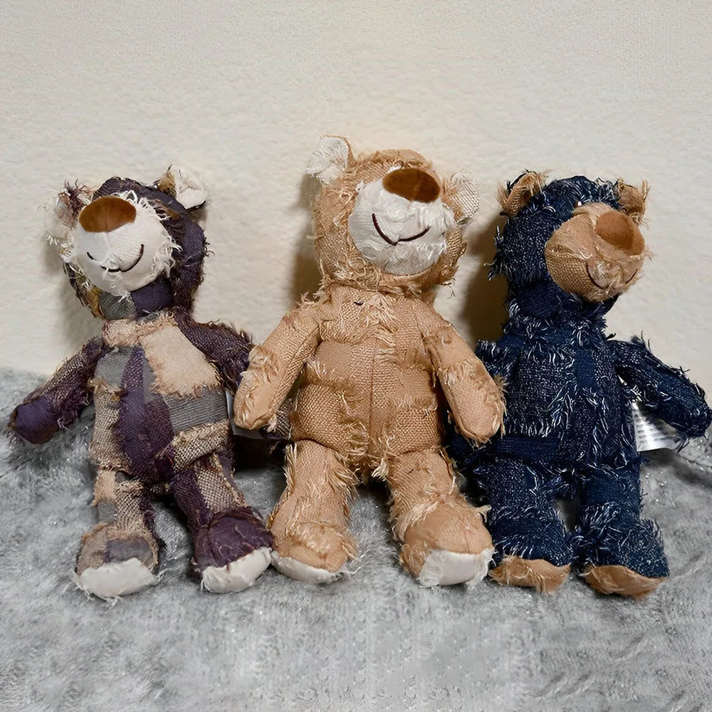 Cute Stuffed Bear Dog Toy