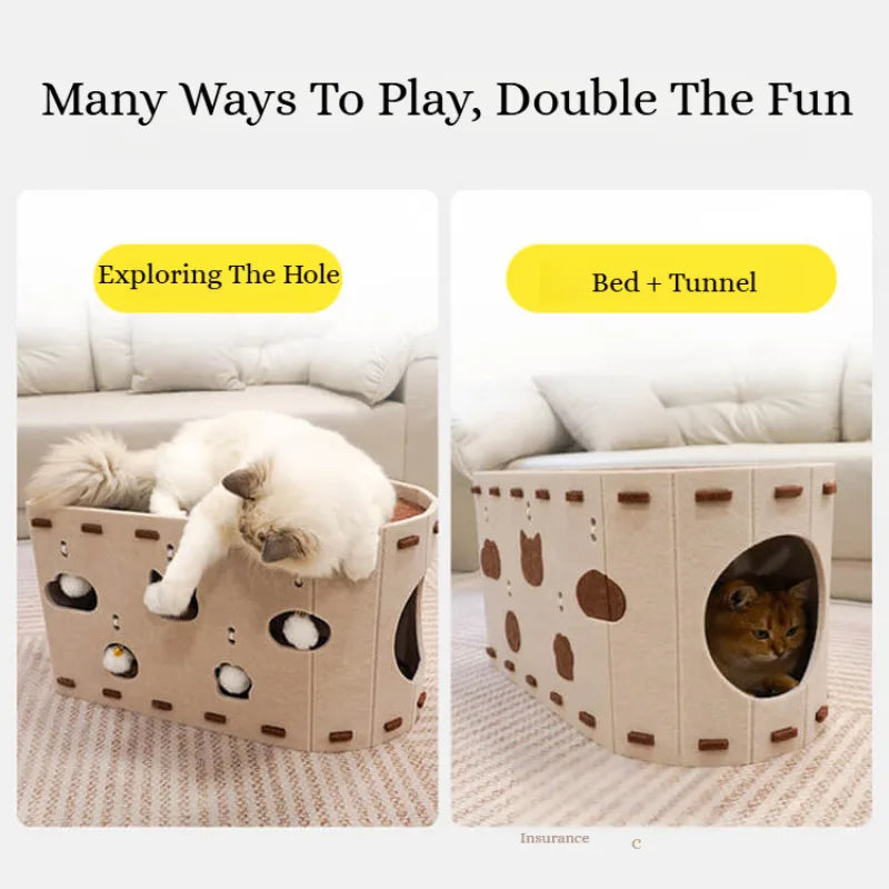 Cat Bed Double Layer Large Space