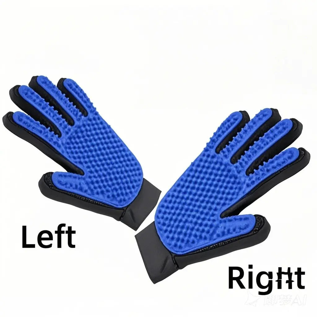 Pet Hair Glove Comb Pet Dog Cat Grooming Cleaning Glove