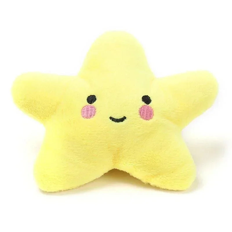 Pets Toys Plush Sounding Pentagram Toys