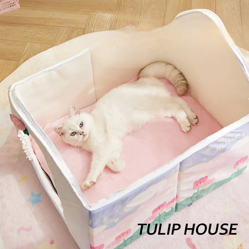 Foldable Pet House Suitable for Ultra Small Dog