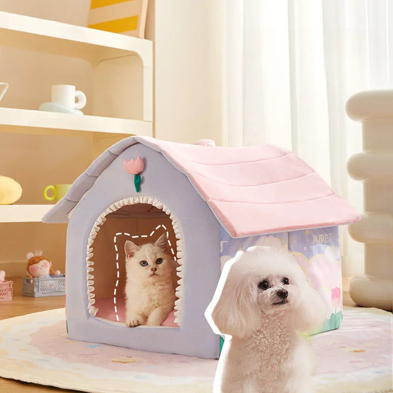 Foldable Pet House Suitable for Ultra Small Dog