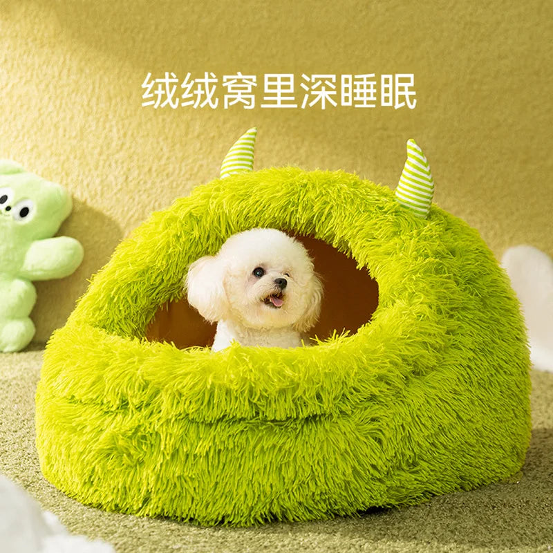 Autumn and Winter Kennel Medium Large Dog Monster Shape
