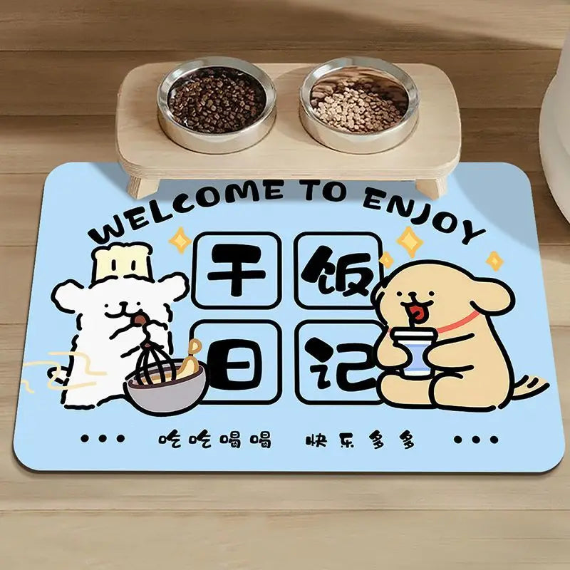 VIKAMA Pet Dog Cleaning Mat