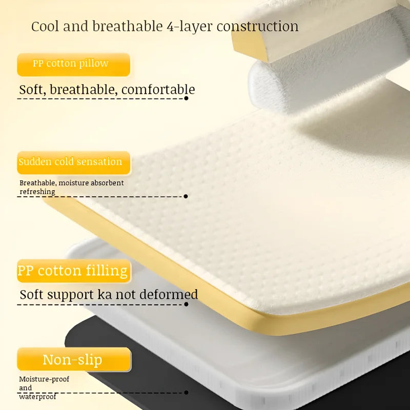 Pet Sofa Ice Doudou Backrest Big Eye Cushion