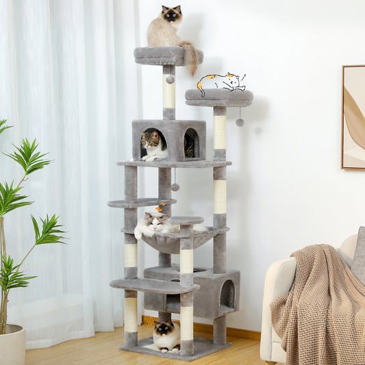 Sturdy Multi-Level Cat Tree Tower