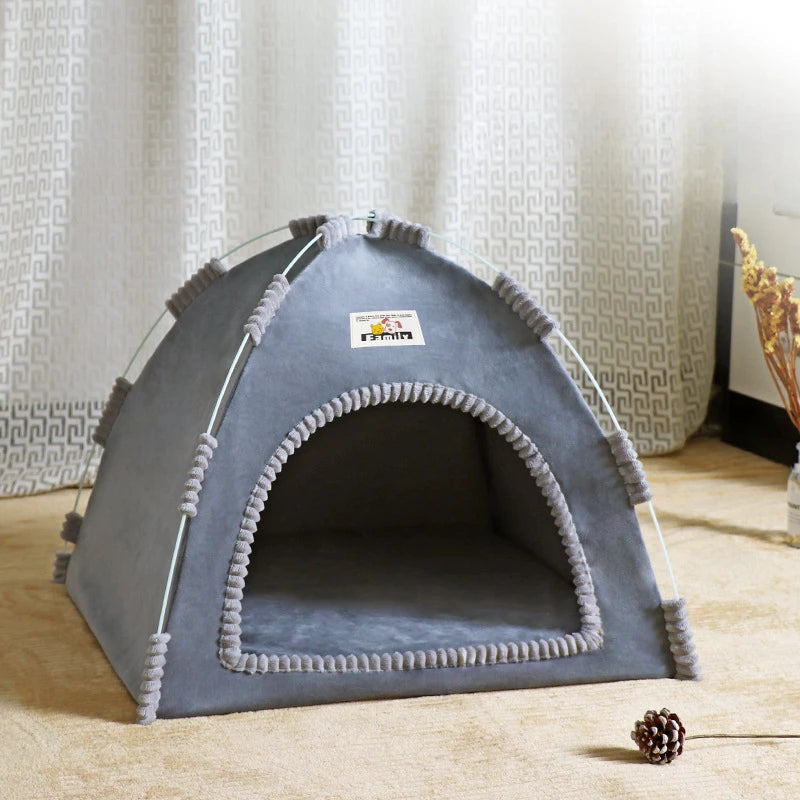 Foldable Cat House Pet Tent Four Seasons