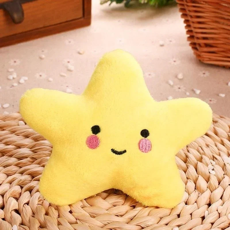 Pets Toys Plush Sounding Pentagram Toys