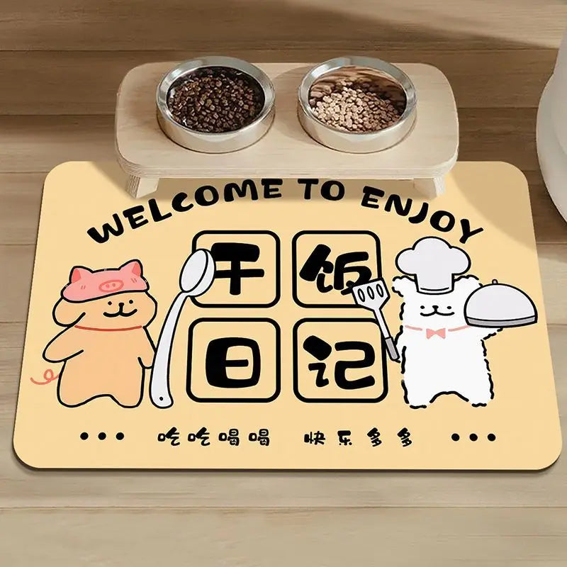 VIKAMA Pet Dog Cleaning Mat