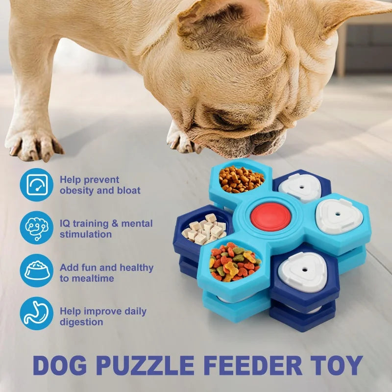 Dog Puzzle Toys Dog Training Boredom Interactive Puzzle