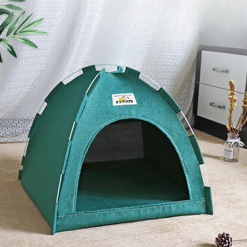 Foldable Cat House Pet Tent Four Seasons