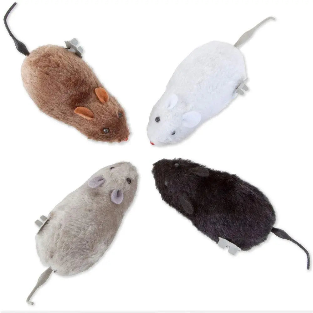1Pc Funny Lifelike Plush Mouse