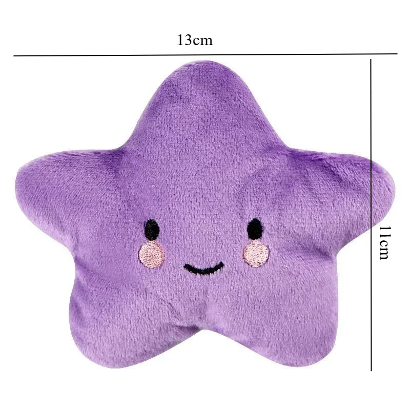 Pets Toys Plush Sounding Pentagram Toys
