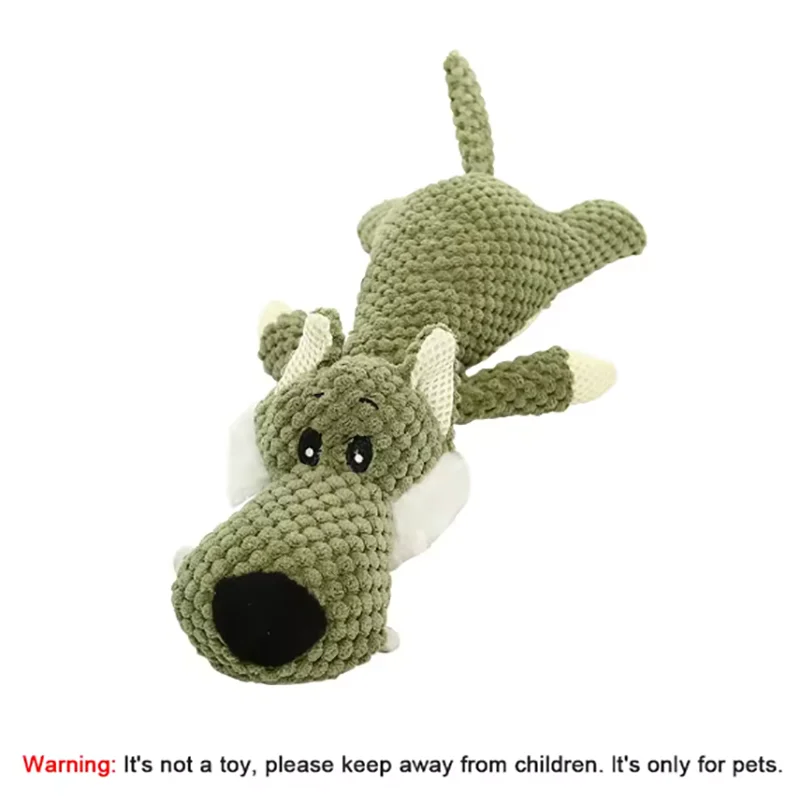 1/3 Pcs Large Dog Toy Bite-Resistant Sound Plush Toy