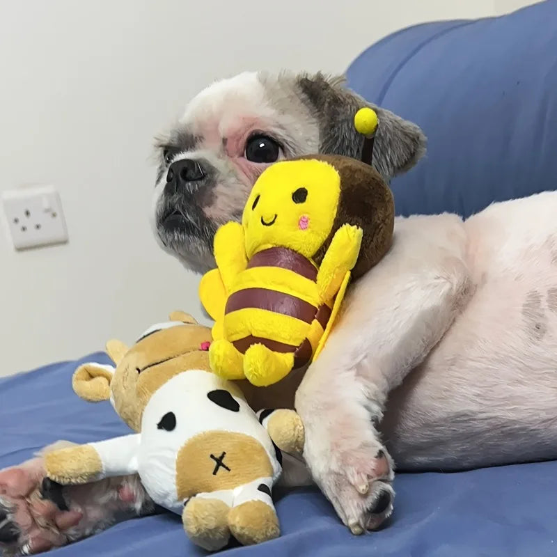 Pet Grinding Teeth Plush Toy