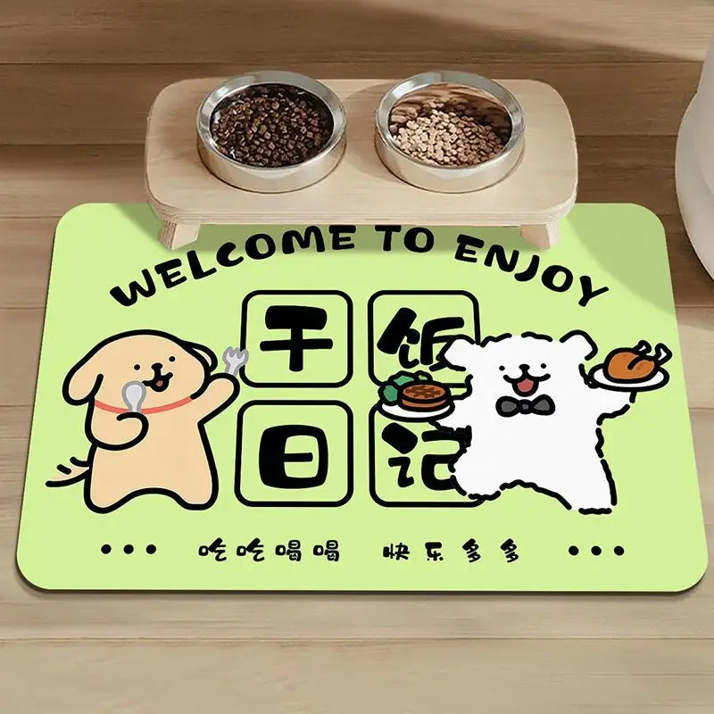 VIKAMA Pet Dog Cleaning Mat