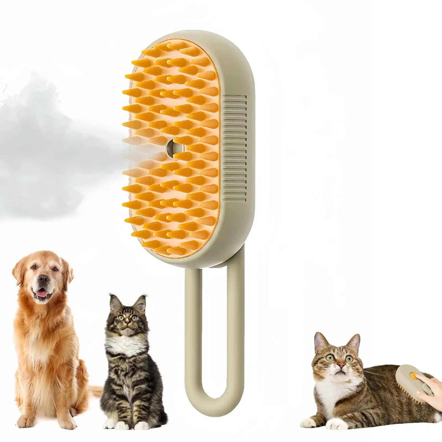 Cat Dog Pet Spray Massage Brush 3 in 1