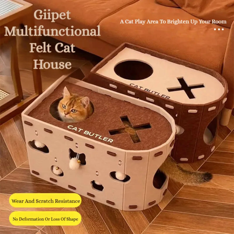 Cat Bed Double Layer Large Space